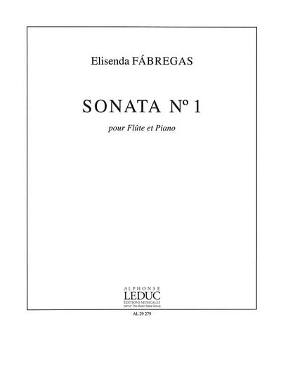 E. Fábregas: Sonata N01, FlKlav (KlavpaSt)