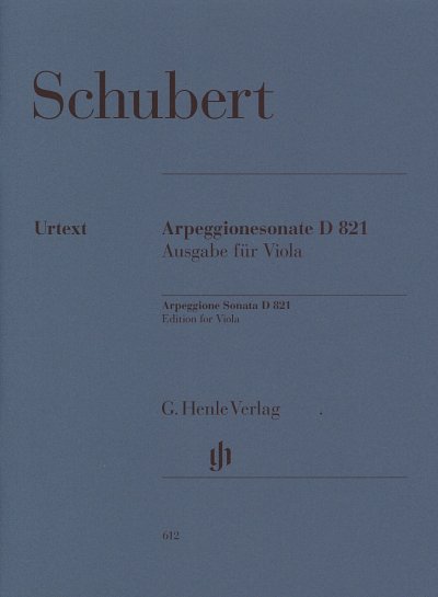 F. Schubert: Arpeggionesonate a-moll D 821, VaKlv (KlavpaSt)