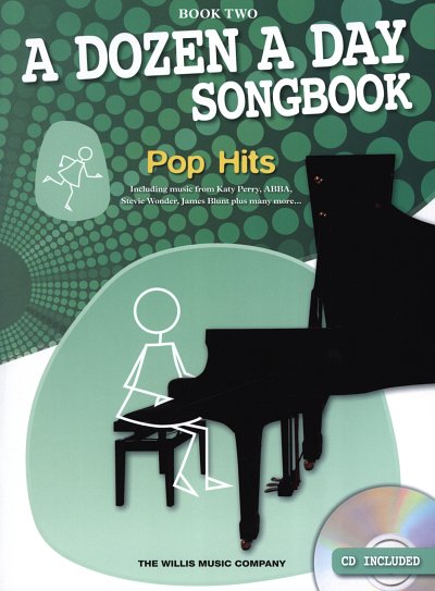 A Dozen A Day Songbook 2 Pop Hits, Klav (+CD)