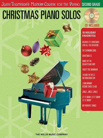 Christmas Piano Solos Second Grade, Klav (+CD)
