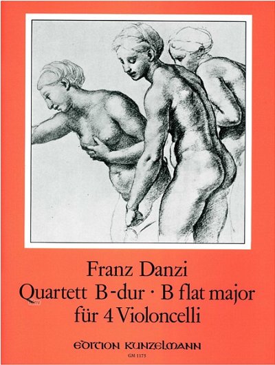 F. Danzi: Quartett B-Dur für 4 Violoncelli, 4Vc (Stsatz)