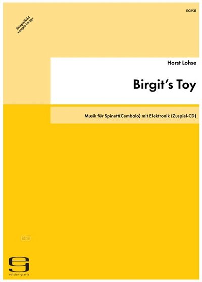 H. Lohse: Birgit's Toy, Cemb (CD)