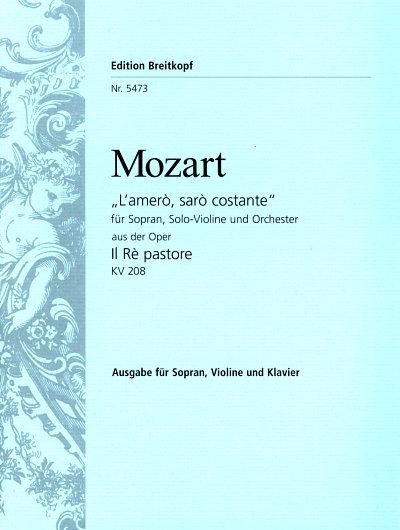 W.A. Mozart: L'Amero - Dein Bin Ich - Arie Der Aminta