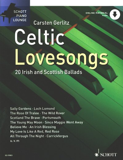 C. Gerlitz: Celtic Lovesongs, Klav;Ges (+Audiod)