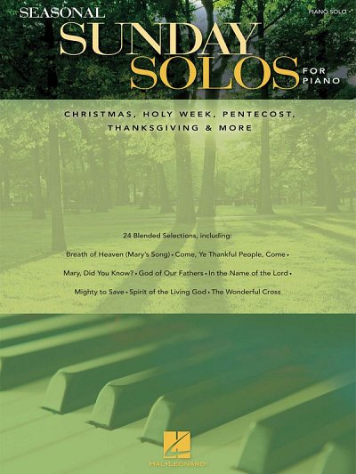 Seasonal Sunday Solos for Piano, Klav
