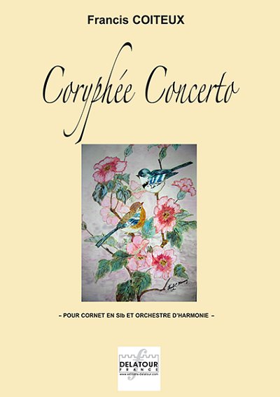 COITEUX Francis: Coryphée Concerto für Kornett und Blasorche