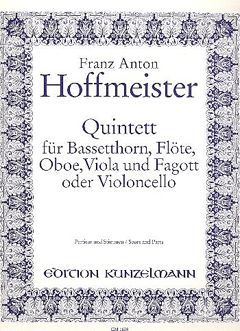 F.A. Hoffmeister: Quintett