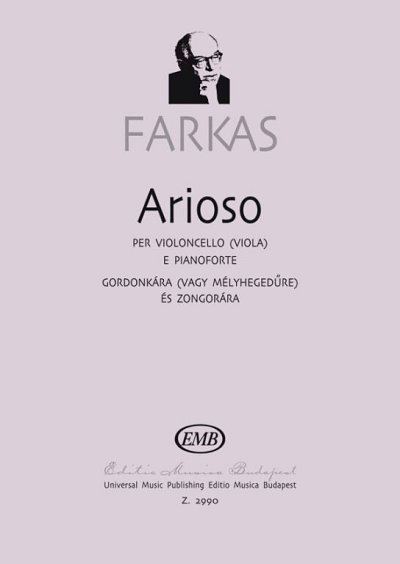 F. Farkas: Arioso, Vc/VaKlav (KlavpaSt)