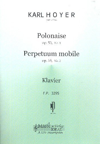 Polonaise und Perpetuum mobile op. 53, Klav