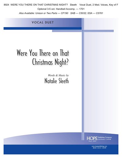 N. Sleeth: Were You There on That Christmas Night?
