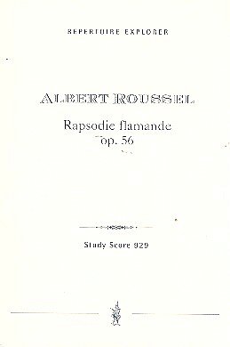 A. Roussel: Rhapsodie flamande op. 56, Sinfo (Stp)