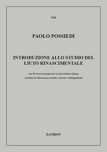 P. Possiedi: Introduzione allo studio del liuto rina, Lt/Git