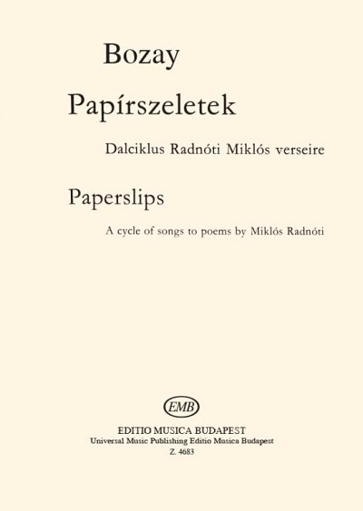 A. Bozay: Paper Slips op. 5
