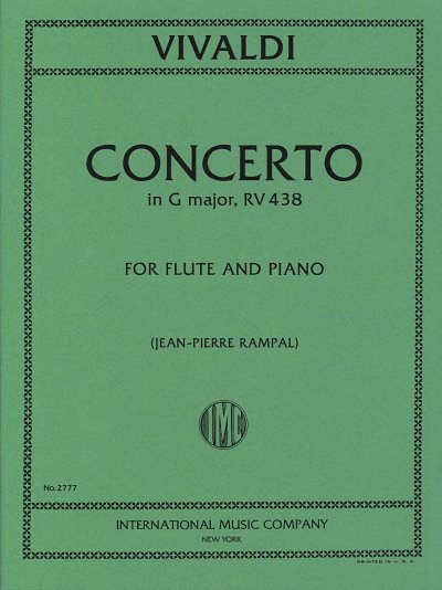 A. Vivaldi: Concerto F Vi N. 6 Sol (Rampal)