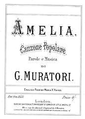 G Muratori, Maria X. Hayes: Amelia