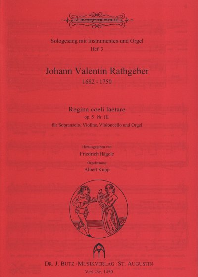 J.V. Rathgeber: Regina Coeli Laetare Op 5/3 Sologesang Mit I