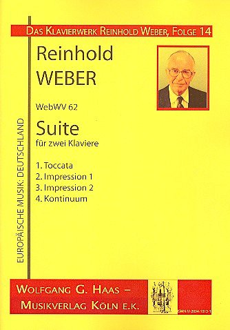 Weber Reinhold: Suite Webwv 62