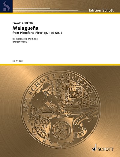A.I.M. Francisco: Malaguena op. 165/3 , VcKlav