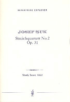 J. Suk: Streichquartett Nr. 2 op. 31, 2VlVaVc (Stp)