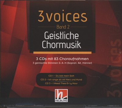 L. Maierhofer: 3 Voices - Geistliche Chormusik (CDs) (3CD)