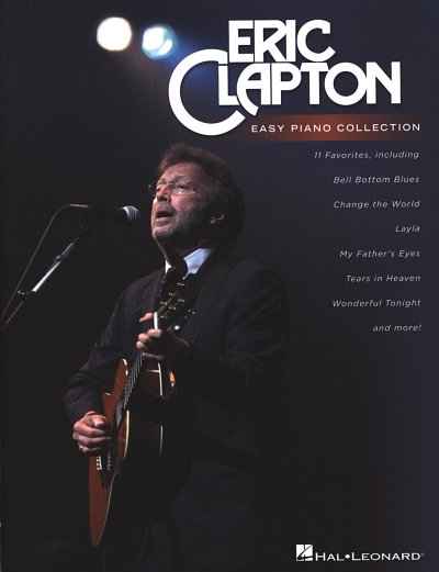 E. Clapton: Eric Clapton - Easy piano collection, Klav;Ges