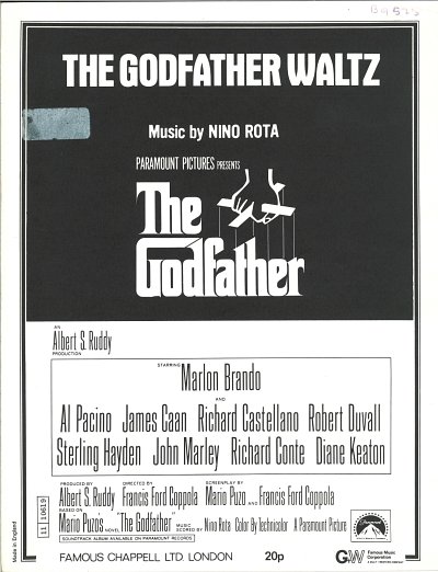 DL: N. Rota: The Godfather Waltz, Klav