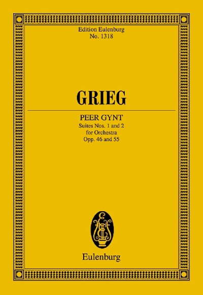 DL: E. Grieg: Peer Gynt Suites Nos. 1 and 2, Orch (Stp)