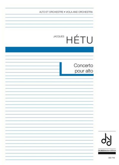 Concerto pour alto, opus 75, Sinfo (Pa+St)