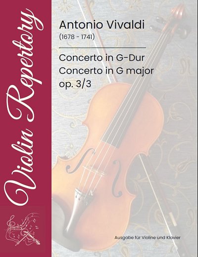 A. Vivaldi: Concerto G-Dur op. 3/3 RV 310, VlKlav (KlavpaSt)