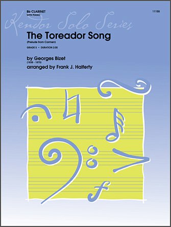 G. Bizet: Toreador Song, The (Prelude Fr, KlarKlv (KlavpaSt)