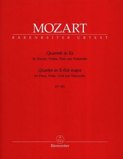 W.A. Mozart: Quartett für Klavier, Violine, Vio, VlVlaVcKlav