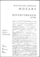 W.A. Mozart: Divertimento in Es-Dur KV 563, VlVlaVc (Stsatz)