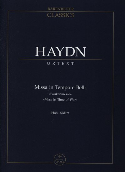 J. Haydn: Missa in Tempore Belli, 4GesGchOrchO (Stp)