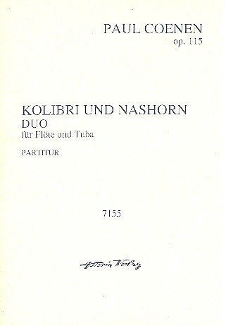 Coenen Paul: Kolibri Und Nashorm Op 115