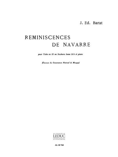Reminiscences De Navarre (Bu)