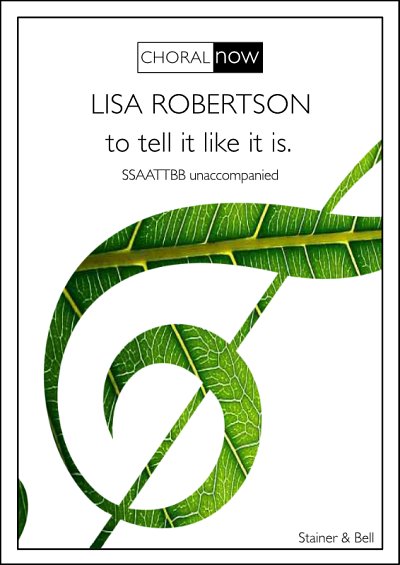 L. Robertson: to tell it like it is