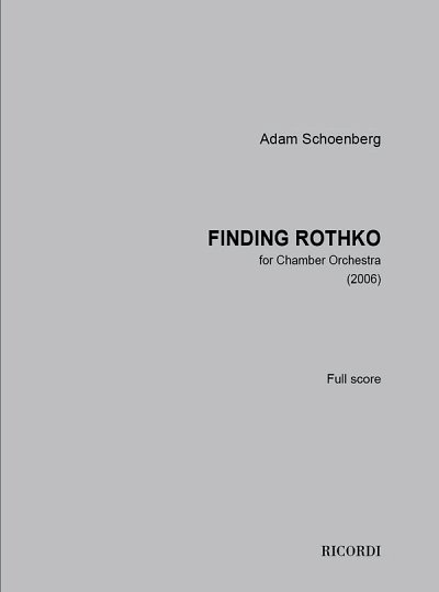 Finding Rothko, Kamo (Part.)