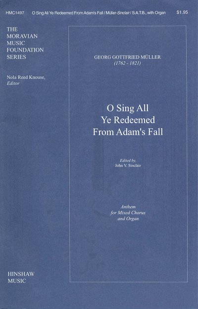 O Sing All Ye Redeemed From Adam's Fall, GchOrg (Chpa)