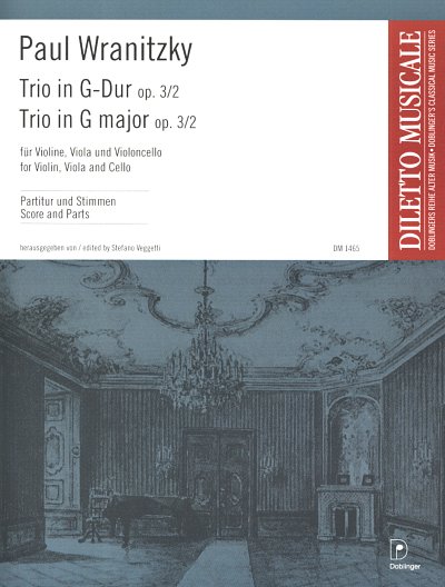P. Wranitzky: Trio in G-Dur op. 3/2, VlVlaVc (Pa+St)