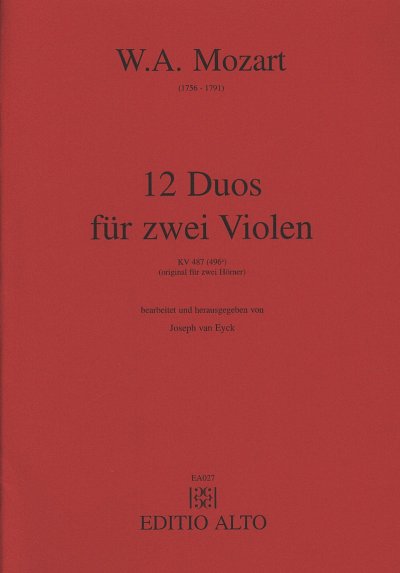 W.A. Mozart: 12 Duos