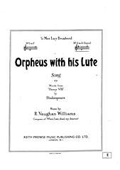 DL: R. Vaughan Williams: Orpheus With His Lute, GesKlav