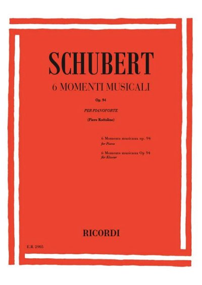 F. Schubert: 6 Momenti Musicali Op.94 D.780