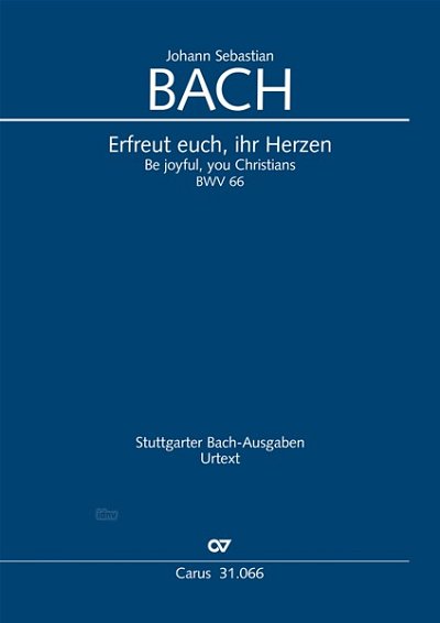 DL: J.S. Bach: Erfreut euch, ihr Herzen BWV 66, BWV3 66. (Pa