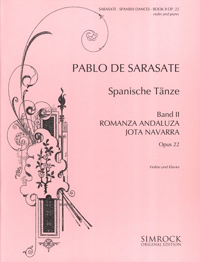 P. de Sarasate: Spanische Tänze op. 22 Band 2, VlKlav