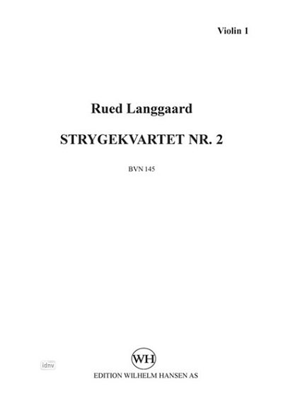 R. Langgaard: String Quartet No. 2, 2VlVaVc (Stsatz)