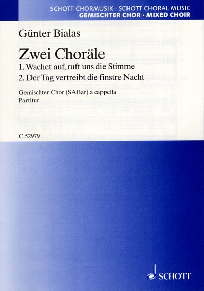 G. Bialas: Zwei Choräle , Gch3 (Chpa)