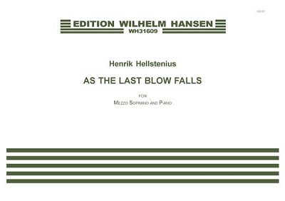 H. Hellstenius et al.: As The Last Blow Falls