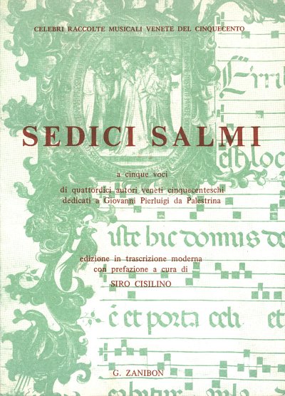 AQ: Salmi (16) A 5 Voci (Cisilino) (Part.) (B-Ware)