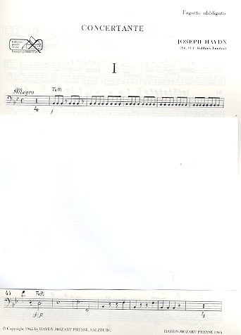 J. Haydn: Sinfonia concertante Hob. I:105 