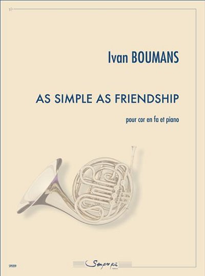 I. Boumans: As Simple as Friendship, HrnKlav (KlavpaSt)